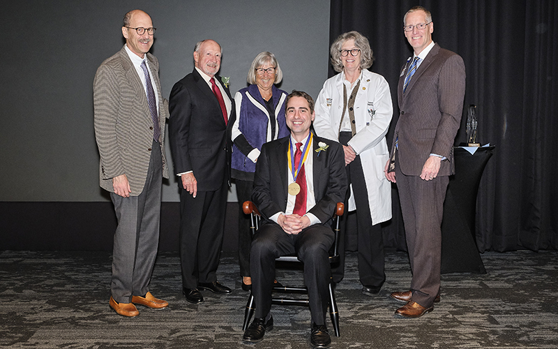 White installed as first Stokes Family Endowed Chair in Palliative Medicine and Supportive Care